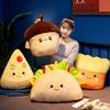 Creative Cartoon Snack And Beverage Little Rabbit Plush Pillow Sofa Cushion Stuffed Toy For Girls