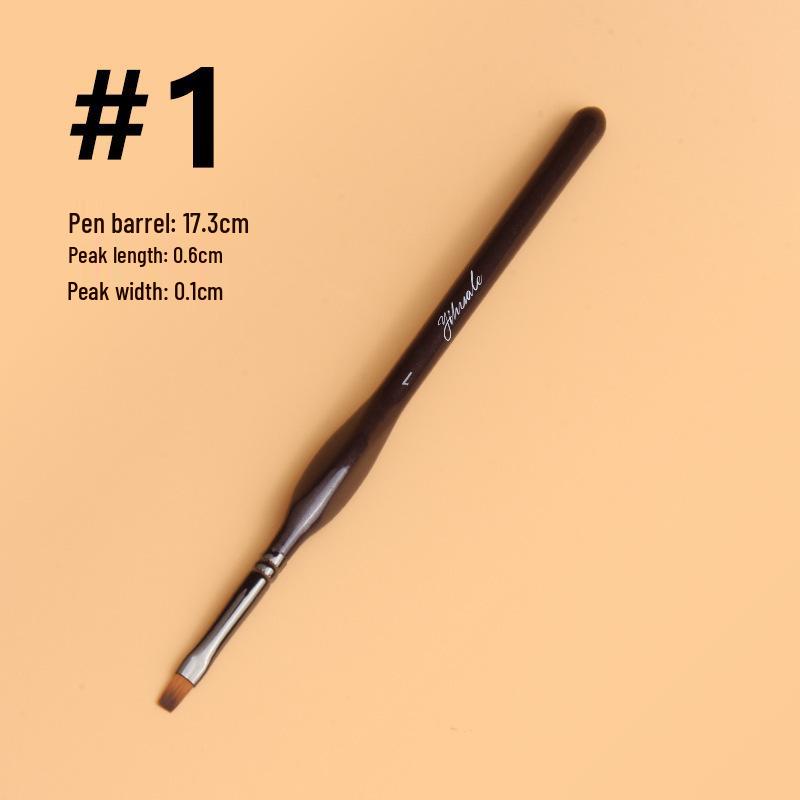 One Stroke Music Black Triangle Handle Brush Set for Watercolor, Gouache, and Acrylic Painting