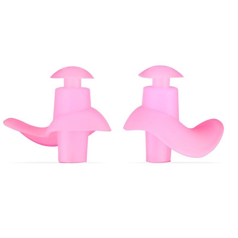 KND Professional Silicone Swimming Earplugs & Nose Clips