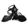 Netz Latein Tanzschuhe Erwachsene Damen Professionell Mittelhoch Absatz Modern Gesellschaftstanzschuhe Tango Salsa Absatz 5cm