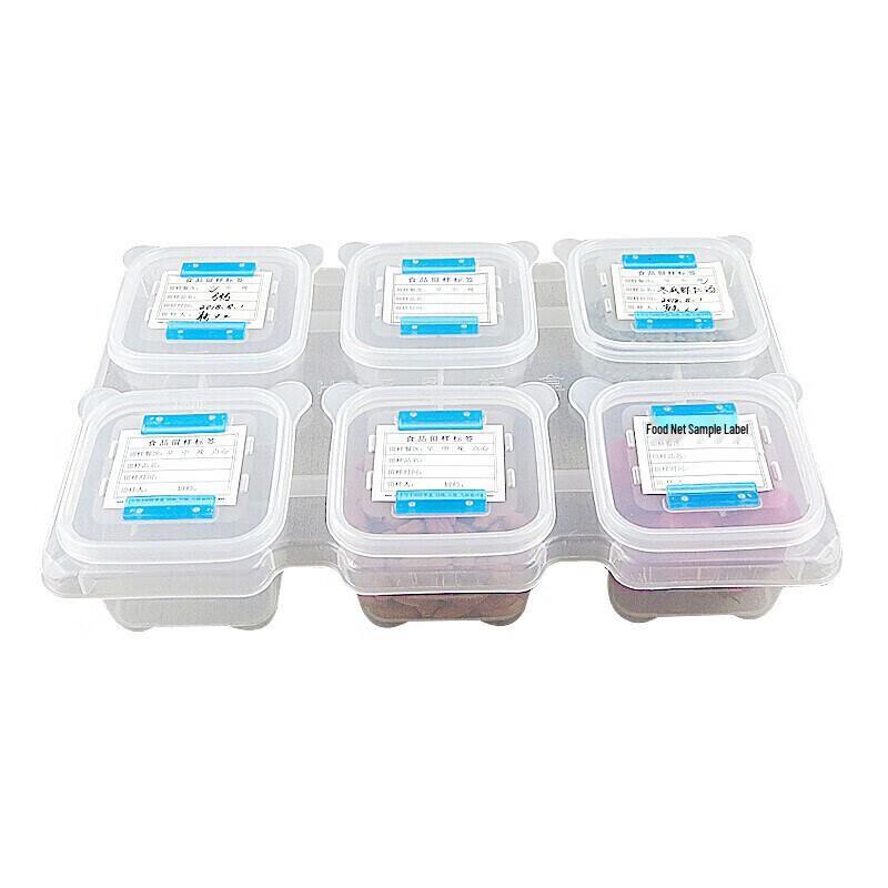 Six-Compartment Food Sample Preservation Box