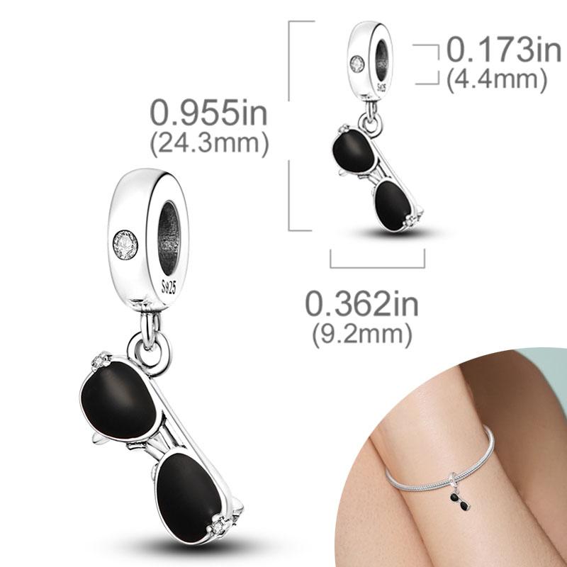 New Copper Plated Red Charms Beads Coffee Cherry Charm Pendant Fit Original Bracelet Diy Women Jewelry Accessories