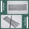 A20F-100 Pack Cable Zip Ties Heavy Duty 12 Inch, 7.6Mm Strong Plastic Wire Ties With 70Kg Tensile Strength, UV Resistant