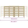 Radiator Cover Sonoma Oak 205x21.5x83.5 cm