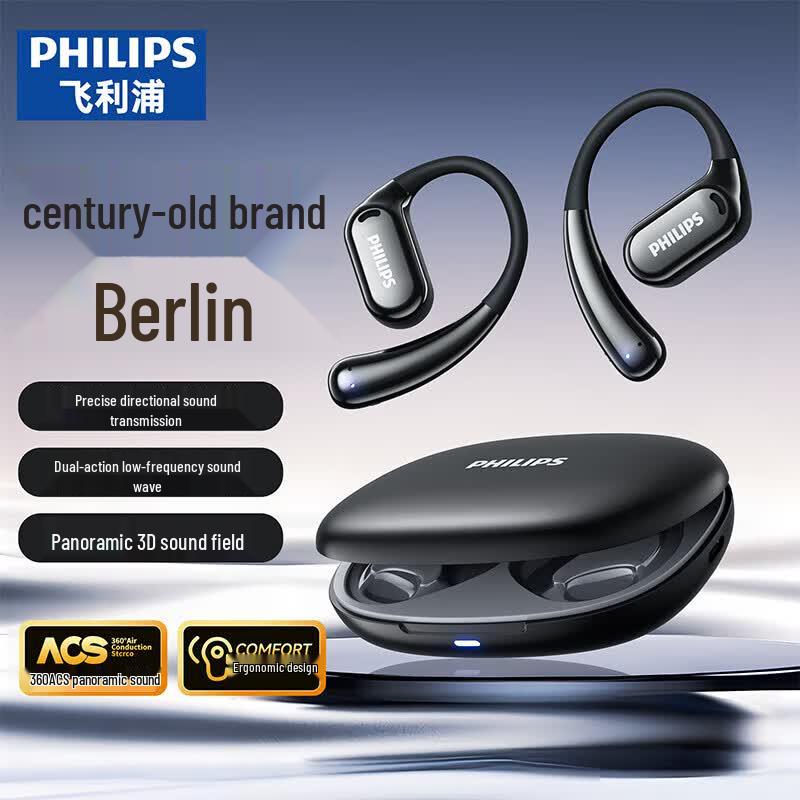 Philips ComfortCircle Open-Ear Sport Bluetooth Headphones