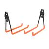 Garage Storage Hooks Orange Yellow Wall Type Metal Heavy Duty Garage Storage Hooks Shovels Brooms