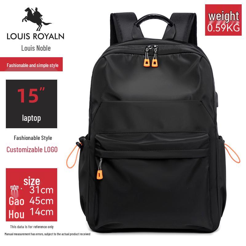 Men's Lightweight Large Capacity Travel and Laptop Backpack, Ideal for High School or College Students