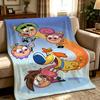 Cartoon T-The Fairly Odd Parent-T Throw Thick Comfort Flannel Quilt, Multi-scene Use Indoor Outdoor Daily Nap