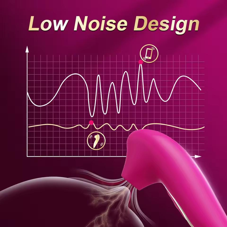 Sucking Vibrator Adult Sex Toys Adult Toys for Women Clitoral and Nipple Sucking Vibrators with Sucking and Vibrating Modes Women's Suction Vibrator