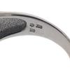 No Brand  #18(JP Size) Ring Black K18 White Gold Mens