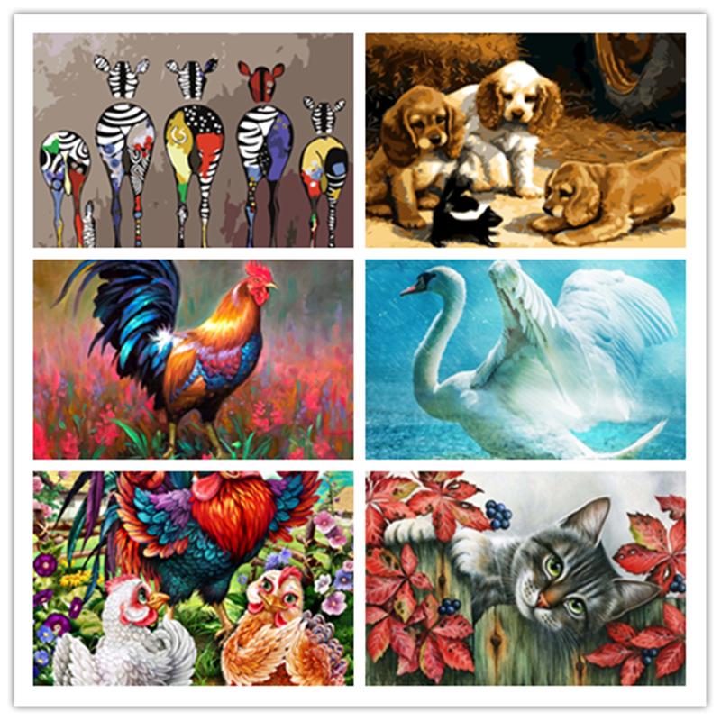 Buy DIY Paint By Number Kit Digital Oil Painting Artwork Home Decor at ...