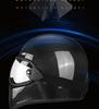 AD Retro Carbon Fiber Fiberglass Motorcycle Helmet for Cruiser, Scooter, and Moped