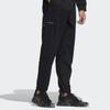 Adidas Originals Trefoil Solid Cuffed Casual Comfort Sports Pants Men Bottoms Black HL6496