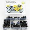 Passend für Suzuki TL1000R 1998 1999 2000 2001 2002 2003 2004 2005 Kompletter Vollverkleidungs-Schraubensatz Schrauben Verkleidungsclips Speed-Muttern