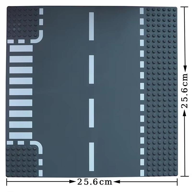 Non-Toxic Moc City Traffic Road Signs Signal Light Building Block Bike Bicycle Scooter Motorcycle Vehicle Scene Construction Accessories