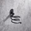 Wall Mount Electric Hair Dryer Rack Stylish Holder Bathroom Decoration Nail-Free Glue Installation