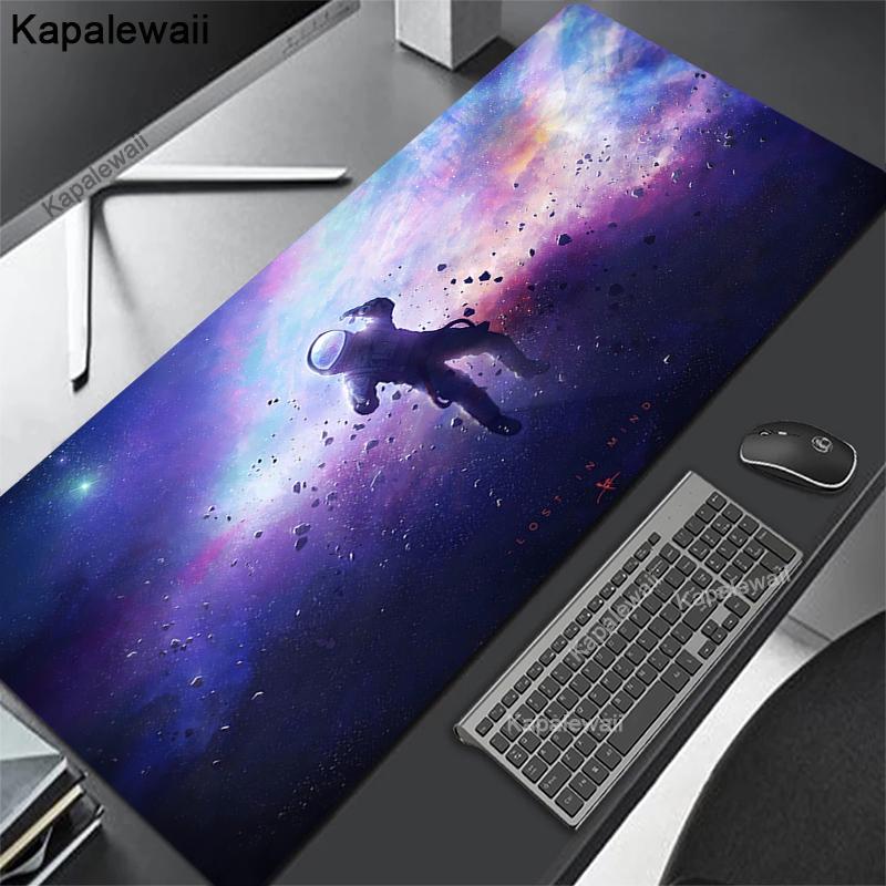 Extended Mouse Pad Space Desgin Desk Mat Computer Deskmat Mousepad Gaming Accessories Pc Gamer Mouse Mat XXL