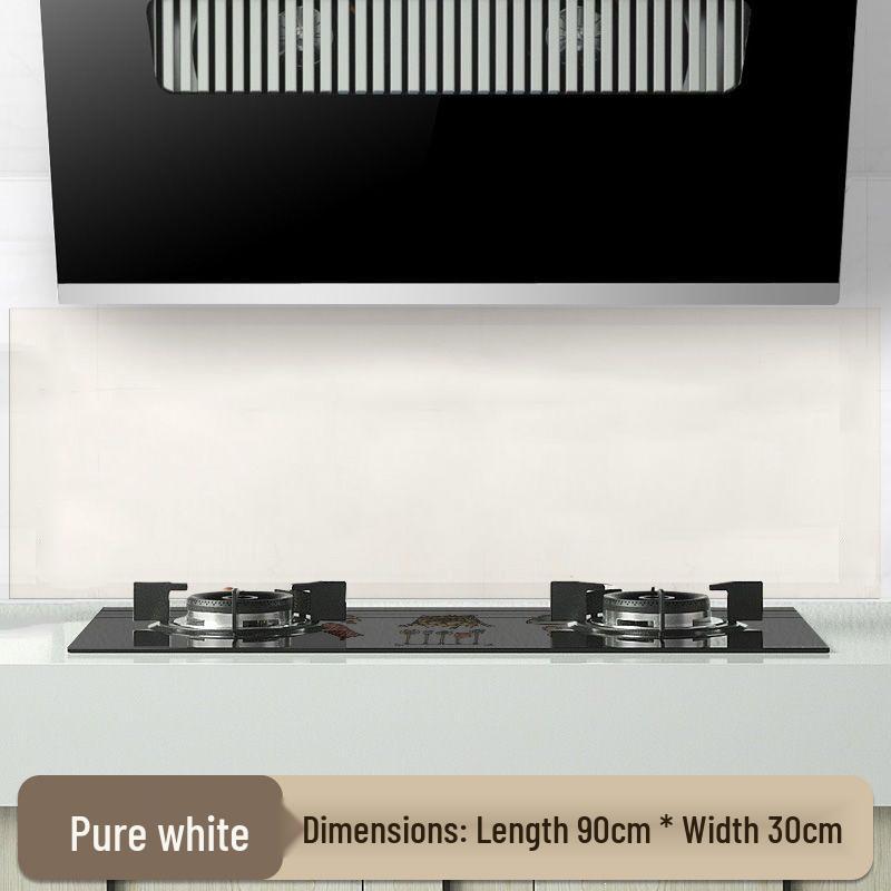 High-Temperature Resistant, Fireproof, Waterproof Kitchen Wall Sticker - Oil & Stain Proof for Stove, Range Hood, and Tile