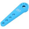 Servo Arm 1 8 1 10 Universal Lengthened 25T Single Sided Steering Aluminum Servo Horn Blue