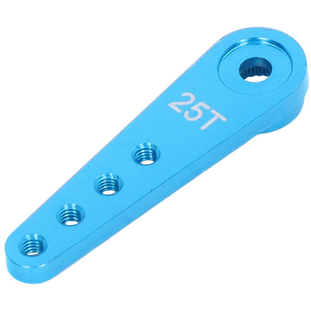 Servo Arm 1 8 1 10 Universal Lengthened 25T Single Sided Steering Aluminum Servo Horn Blue