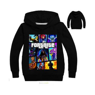Felpa con Cappuccio da Gioco Fortnite Bambini Ragazzi Ragazze Felpa con Cappuccio Top Jumper Felpa