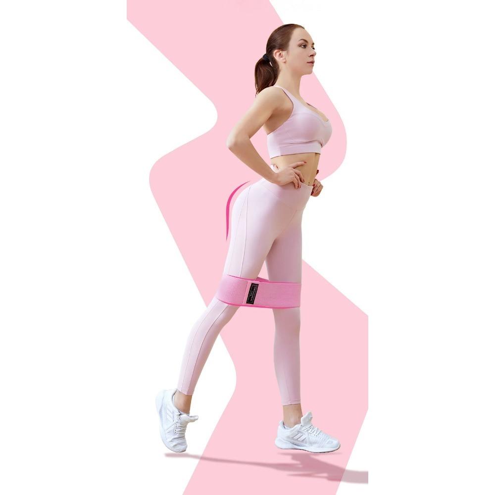 Taśma Booty Band Pętla Opaskowa na Pośladki Antypoślizgowa Taśma Jogi Do Podnoszenia Pośladków Hip Thrust Ćwiczenia Regulowana Elastyczna Fitness