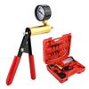 Vacuum Pressure Test Tool Auto Hand Held Vacuum Pump Pressure Tester Kit Brake Bleeder Test Tool