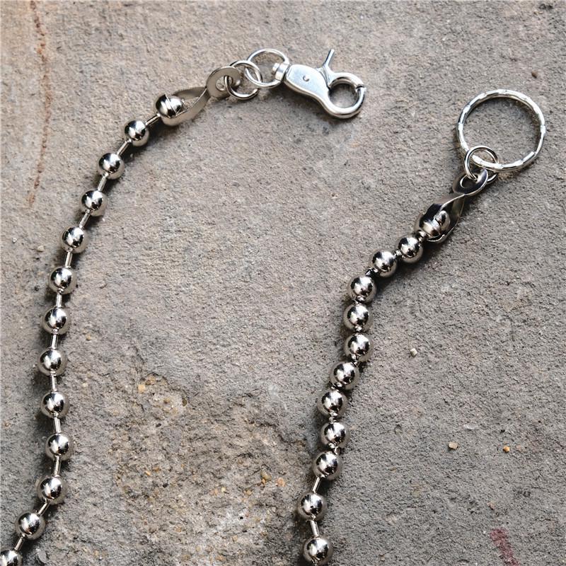 New Trendy Men's Beaded Pant Chain - Simple Retro Style Accessory