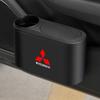 Portable Hanging Mini Car Trash Can Wastebasket Trash Can with Lid For Mitsubishi Outlander I200 Pajero Eclipse ASX Lancer Space Delica Ex