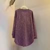 Pullover für Damen Winter V-Ausschnitt Verdickter Pullover Warm Gestrickt Dehnbar Langarm Oversize Jumper Pullover Tops