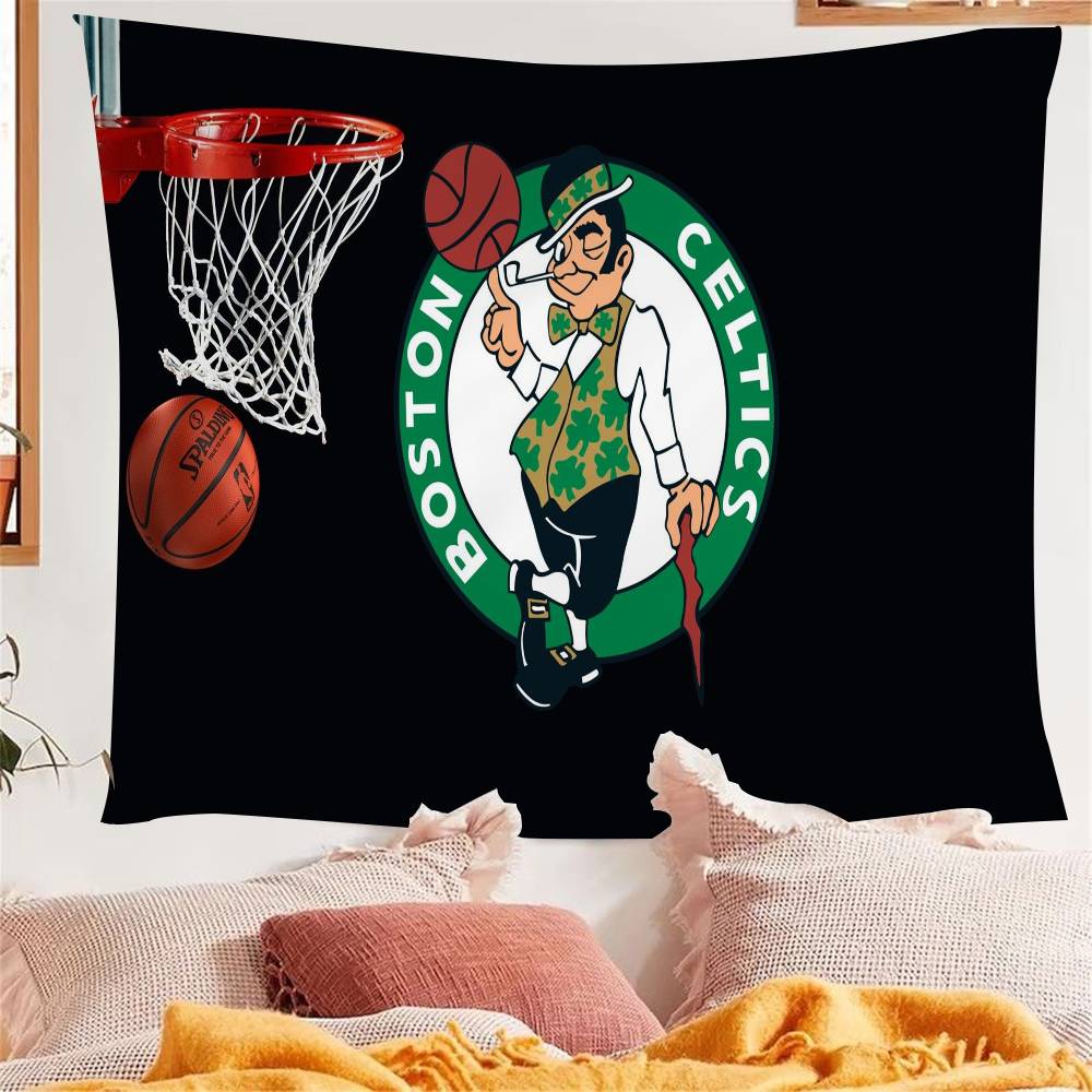 BBoston CCeltics Colorful Tapestry Wall Hanging Bohemian Wall Tapestries Mandala Wall Art Decor