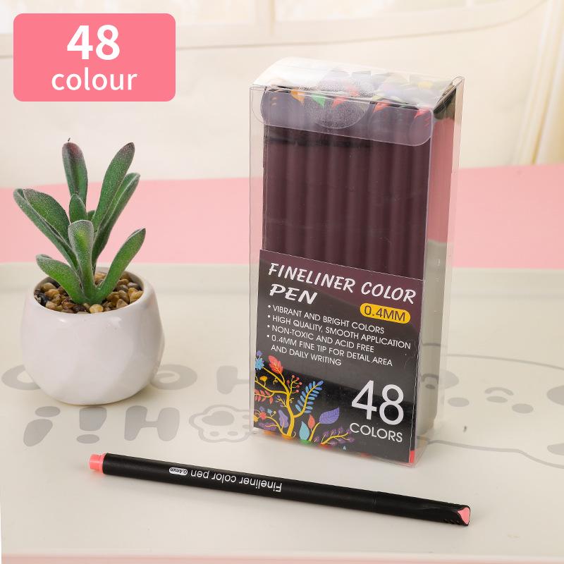 Kreatives buntes Feinspitzen-Liner-Stifte-Set für Journaling und Kritzeln, Große Kapazität