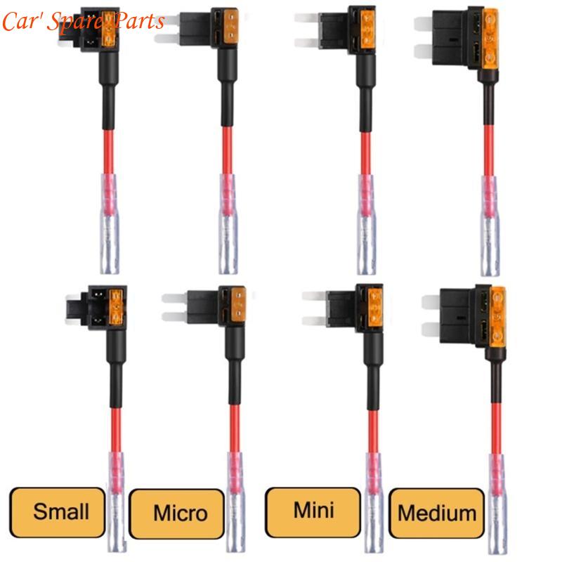Y4UA Dashboard Cams Hardwire Set Car Chargers Cable 12V 24V To 5V Voltages Converter for Continuous Power & Low Voltages