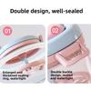 Portable Invisible Braces Storage Case Teeth Care Manual Centrifugal Cleaning Dental False Teeth Storage Box Double Seal