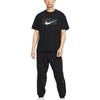 Nike Hautfreundliche Mode Vielseitiges Einfaches Kurzarm-T-Shirt Herren Tops Schwarz HJ3420-010