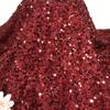 Technology Good Price 5MM Shine Ground Tulle Sequin Fabric Colorful Embroidered Sequin Fabric for Women Wedding Dress for Girls