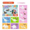 Geometric Sticker Puzzle Set - Five Themed Stickers Suitable For Children's Creative Color Matching And Fine Motor Skills