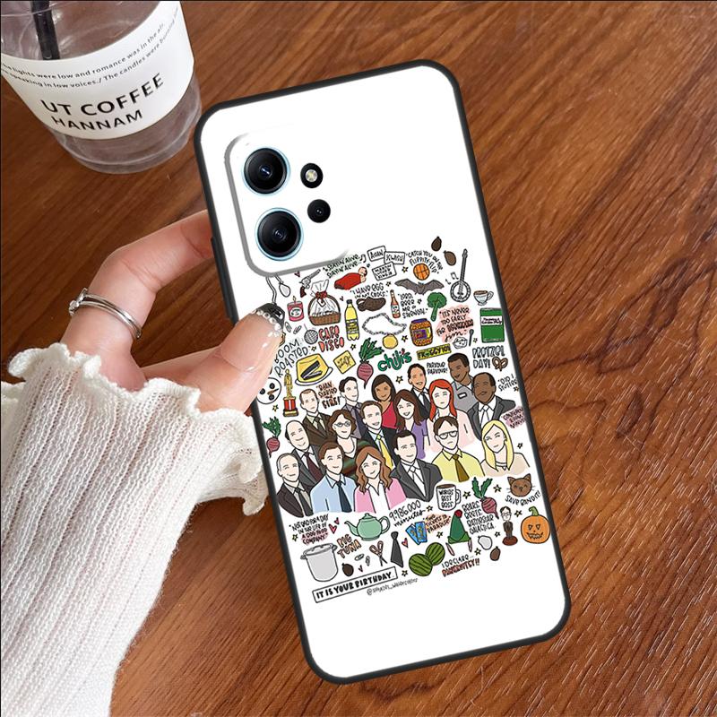 

Чохол The Office Dunder Mifflin для Xiaomi Redmi 14C 13C 12C 10C Redmi Note 14 13 11 9 10 12 Pro 9S 10S 11S 12S Redmi Note 14 Pro 5G