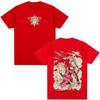 T-shirt Anime Jojo's Bizarre Adventure Giorno Giovanna Magliette Grafiche Manga Uomo Donna Abbigliamento Cotone Casual Magliette Oversize