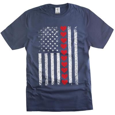 USA Flag T-Shirt: Patriotic American Pride - 4th of July Gift