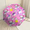 1PC Unicorns Clouds Umbrella-8-Rib Reinforced Portable Folding Travel Suitable for All Seasons Outdoor Daily Use  -J0339