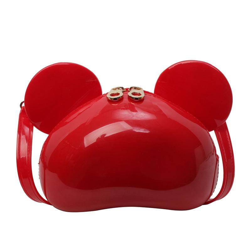 Personalized Small Bag 2025 New Japanese Cartoon Cute Girl Foreign Style Little Red Book One-shoulder Shiny Small Round Bag Pu