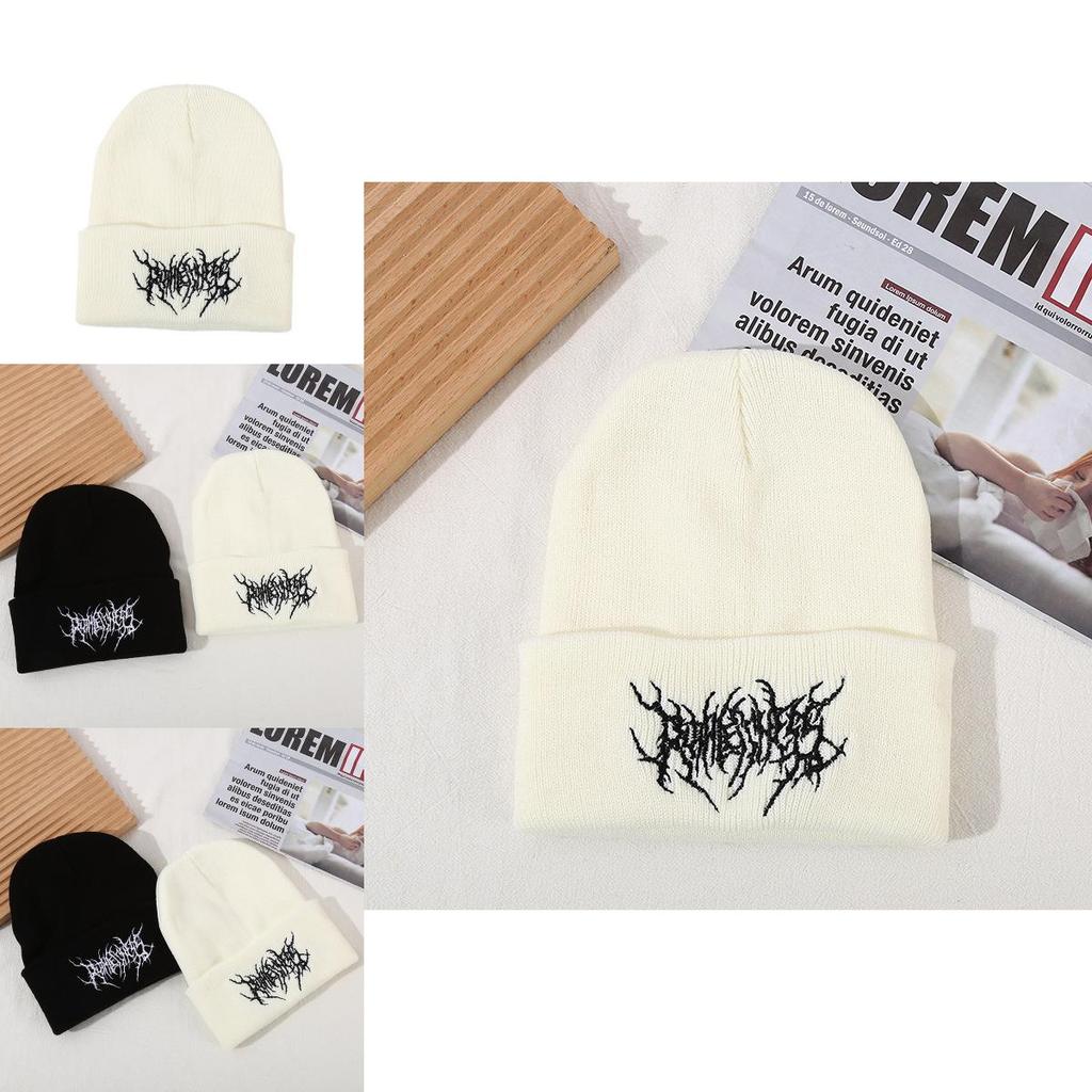 Pure Color Knit Cap With No Brim For Cold Weather Casual Wear
