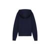 Polo Ralph Lauren FW23 Brand Logo Embroidered Hooded Cardigan Sweatshirt Women sweatshirt Navy-Blue 211841657-002
