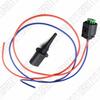 Outside Ambient Air Temp Sensor + Plug For Mercedes Benz W202 W204 W212 E C CLK