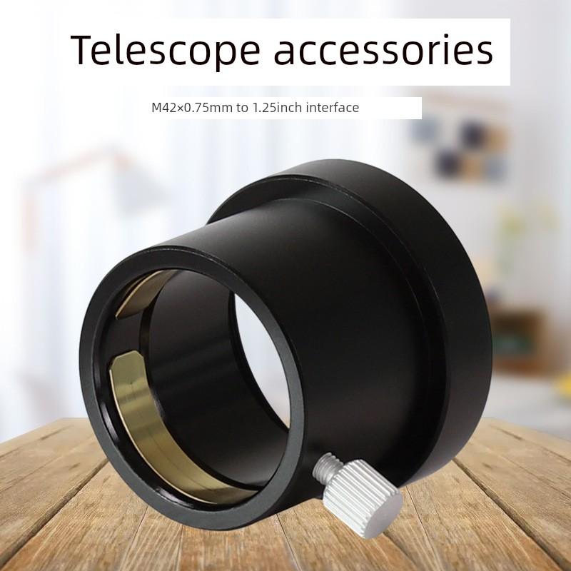 Metal M42X0.75Mm To 1.25inch Interface Adapter Astronomical Telescope Accessories