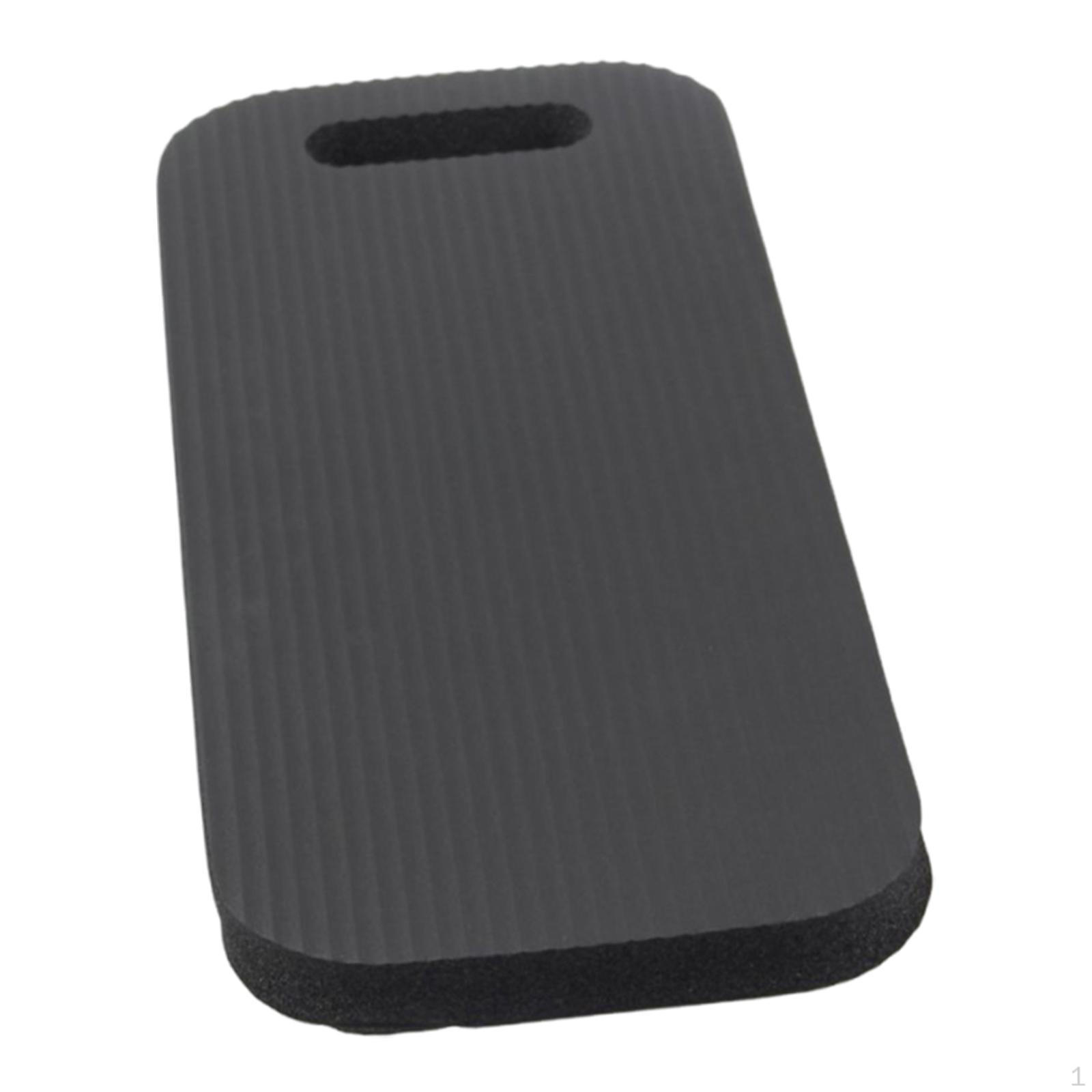 

Knee Pad Elbow Cushion Portable Versatile Thick Kneeling Workout Mat for Planks Yard Floor 1.5cm with handle