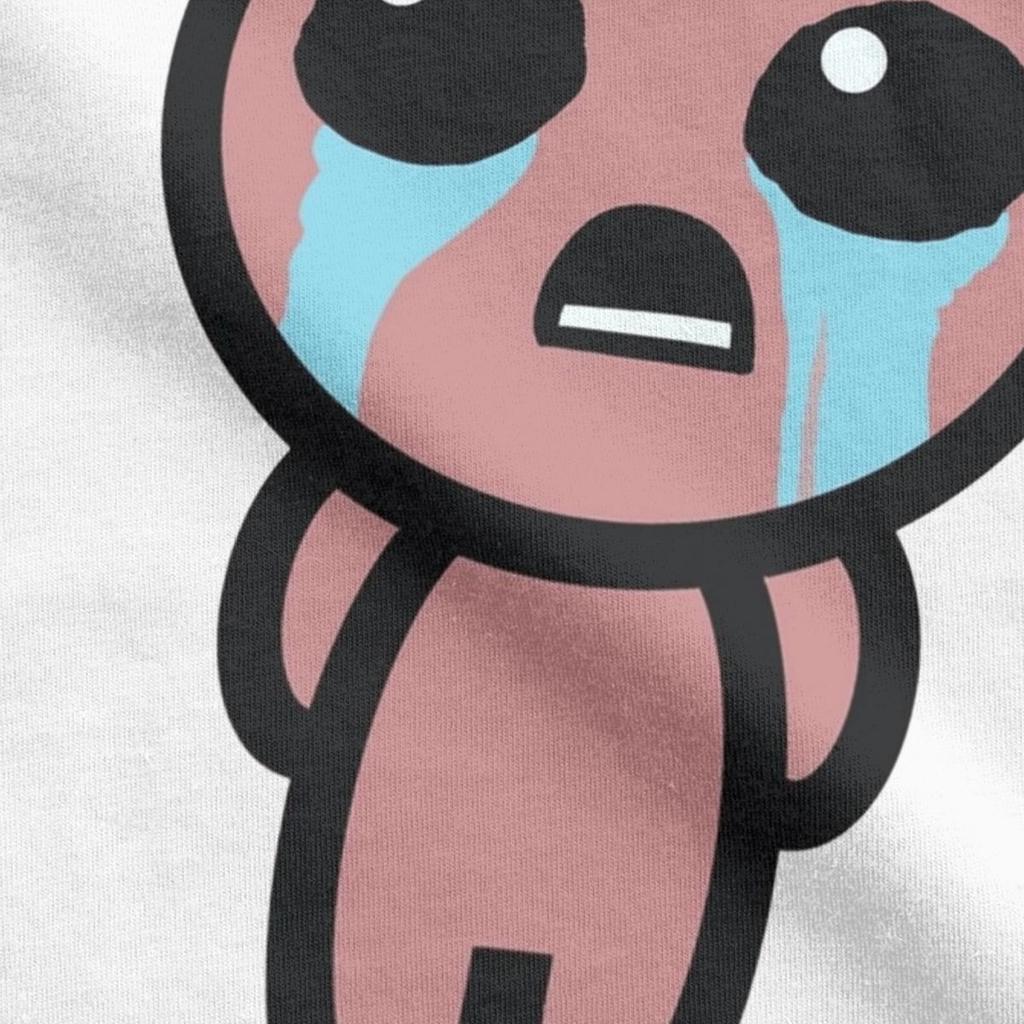 Men T-Shirt The Binding Of Isaac Rebirth Funny 100% Cotton Tee Shirt Short Sleeve T Shirt Crew Neck Clothing Summer
