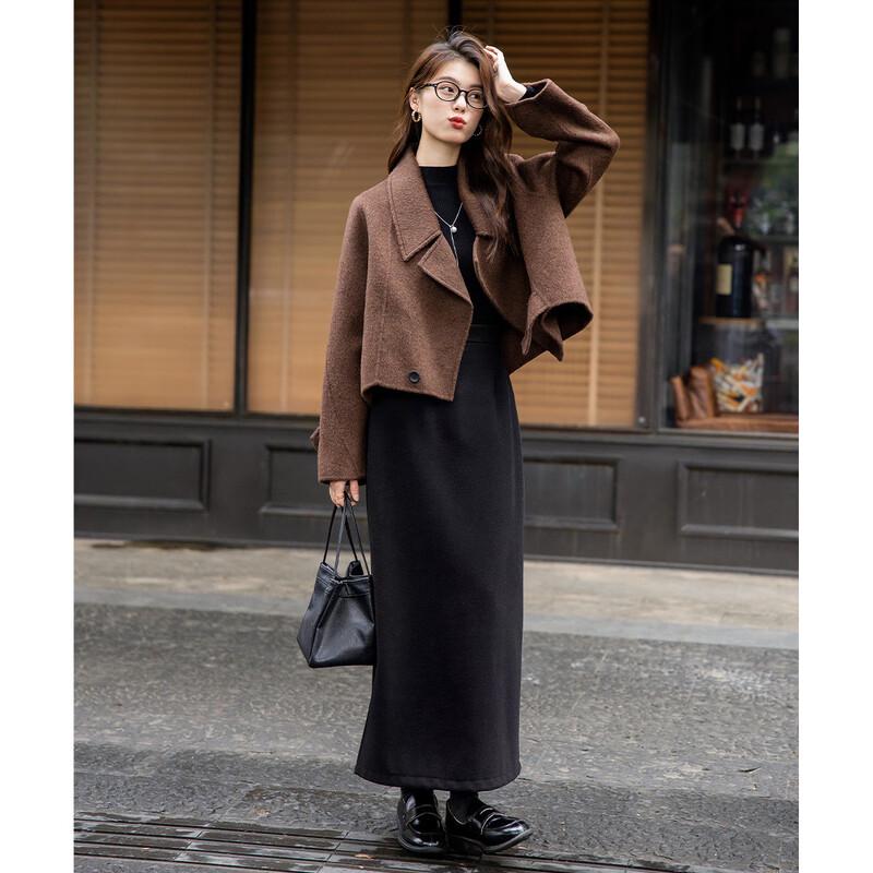 Mocana Women's Versatile Short Wool Blend Coat