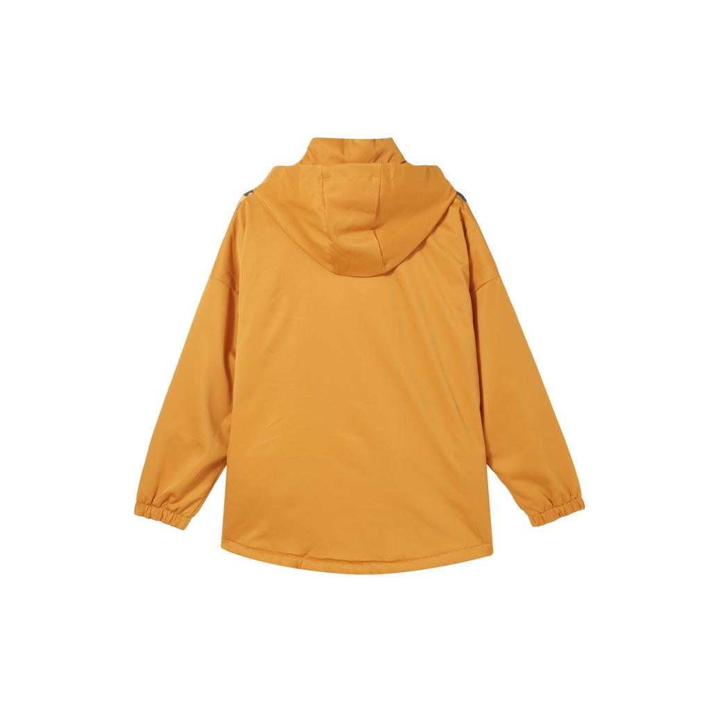 Adidas Irregular Sport Hooded Jacket Women Outerwear Orange H09759